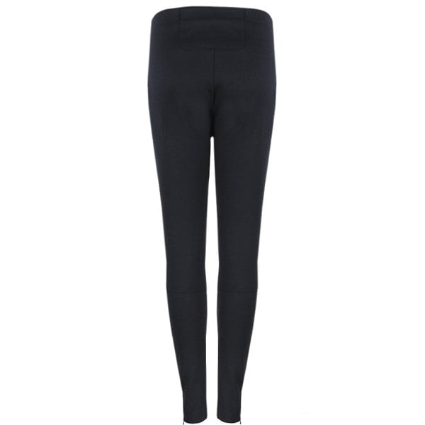 Alexander McQueen skinny fit trousers in a black jersey fabric