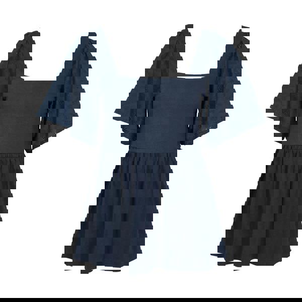 Mountain Warehouse Womens/Ladies Verona Broderie Sleeve Top - Navy - 