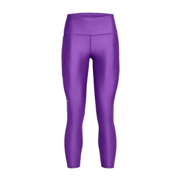 Under Armour Womens Ankle Length High Rise Leggings - Purple