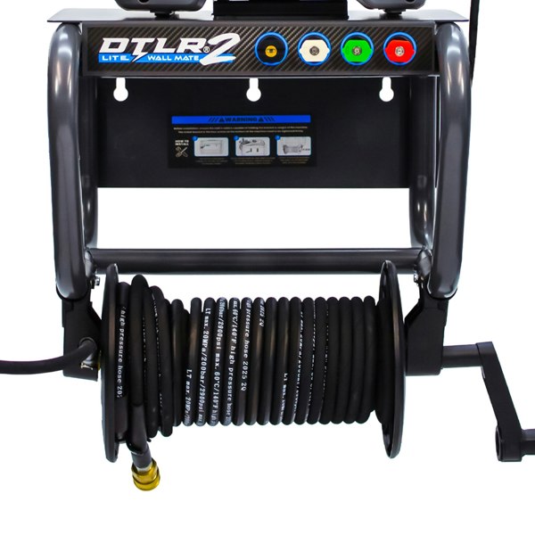 Equip2clean Kiam DTLR2 LITE® Wall Mount Frame and Hose Reel