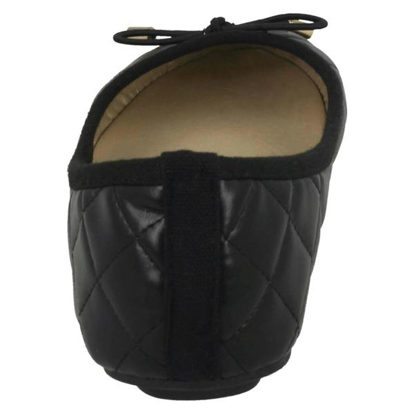 Spot On Girls Spot On Flat Quilted Ballerinas