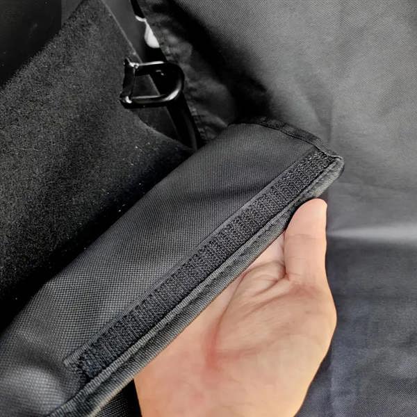 Dyzi Black Car Trunk Mat Waterproof Pet-Friendly Durable Boot cover