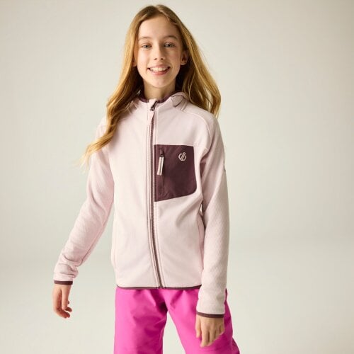 Dare 2B Kids Expedition Stretch Midlayer - Pink Haze