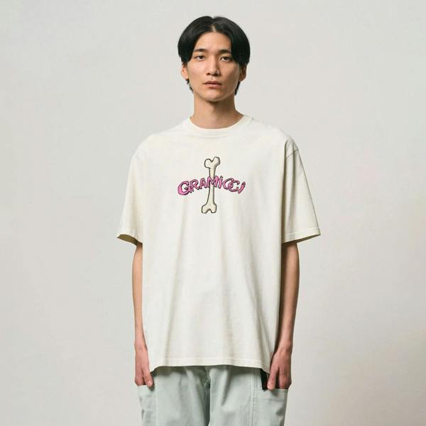 Gramicci Bone Pigment Dyed T-Shirt