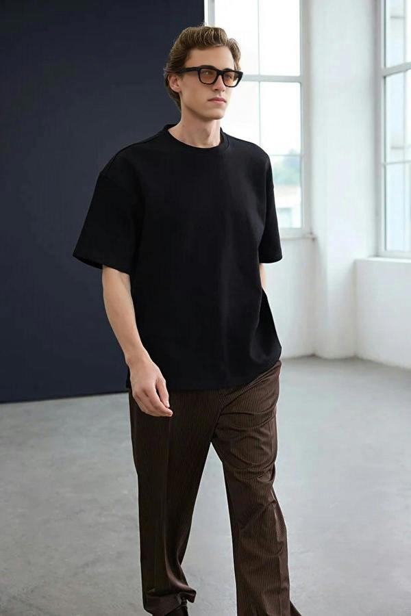 WOVCOR Oversize Thick Men's T-Shirt