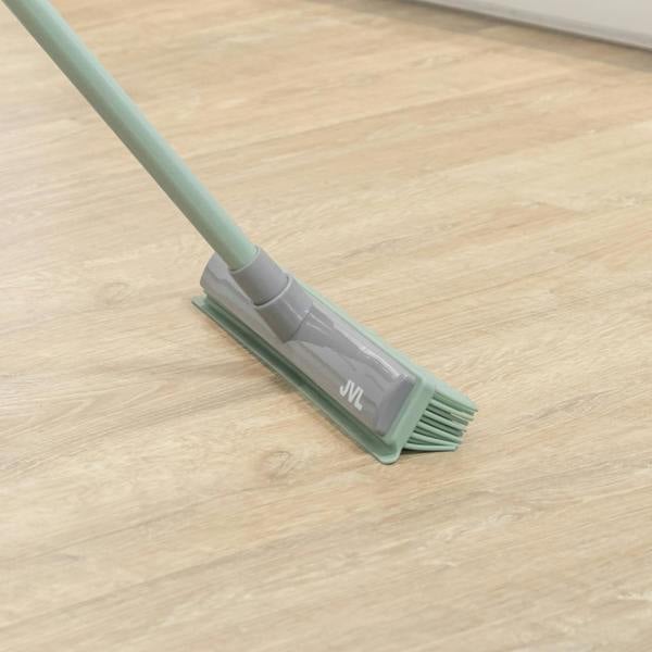 JVL Rubber Broom - Green