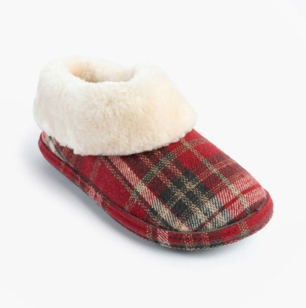 Jo & Joe GLENROYAL Womens Bootie Slipperss Festive Red