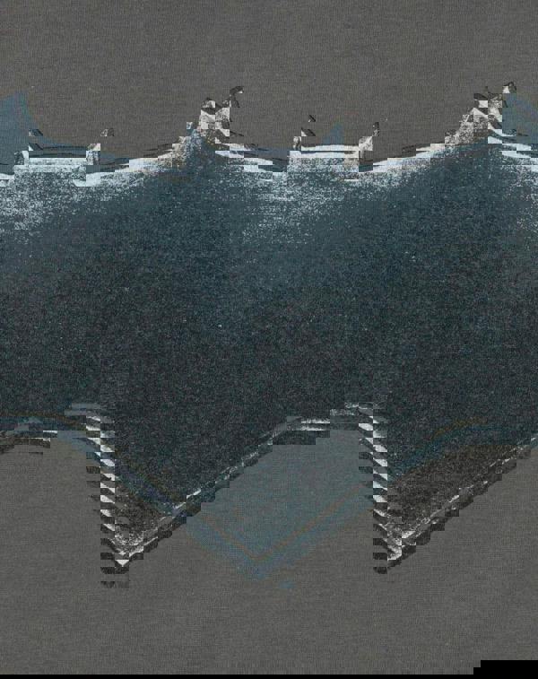 DC Comics Mens Grey Batman Logo Short Sleeved T-Shirt