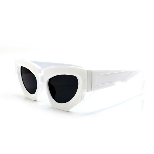 Say It With Maui Cat-Eye Sunglasses - White