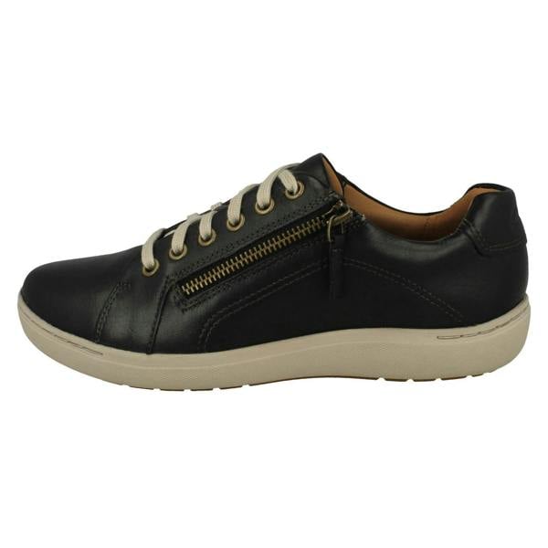 Clarks Ladies Clarks Casual Lace Up Trainers - Nalle Lace