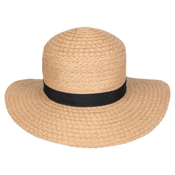 Mountain Warehouse Womens/Ladies Straw Wide Brim Sun Hat - Beige - 