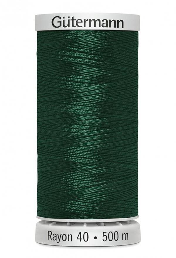 Gutermann No 40 Sulky Rayon Embroidery Thread 500m Rayon Thread Suitable For Embroidery