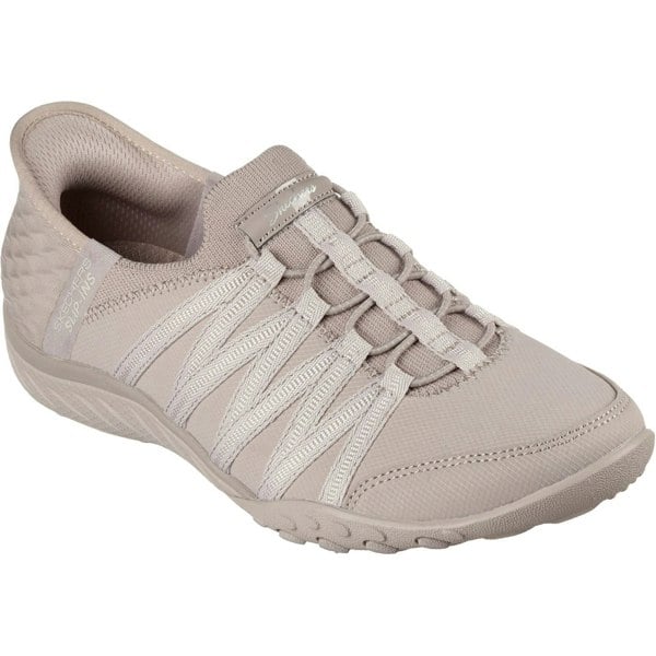 Skechers Breathe-Easy - Roll-With-Me Women's Trainers in Taupe