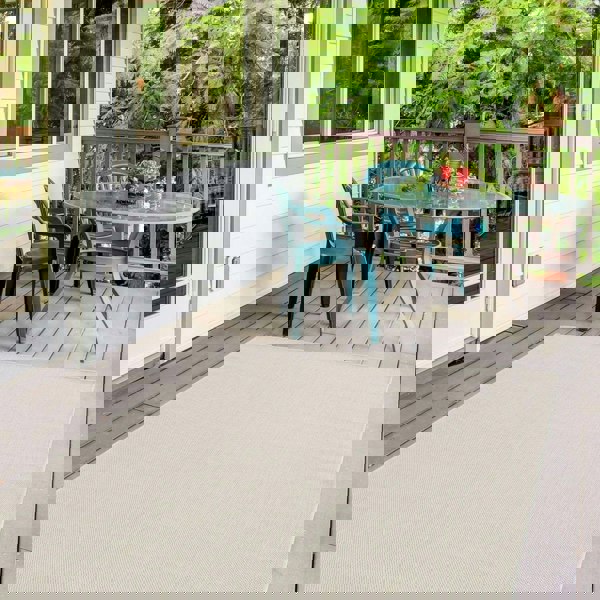 Cream Outdoor Rug for Garden & Patio | The Rugs