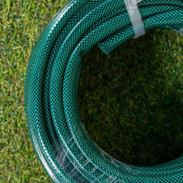 Samuel Alexander 30m Reinforced Garden Hose Pipe / Hosepipe in Green