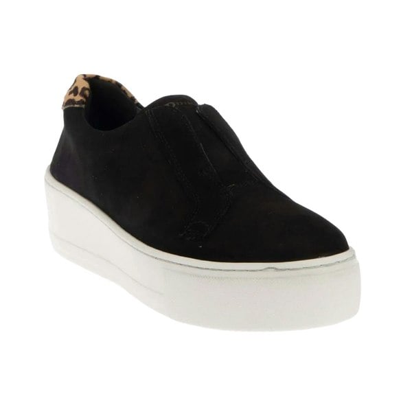 Dune London Womens/Ladies Ethoss Leather Platform Trainers - Black