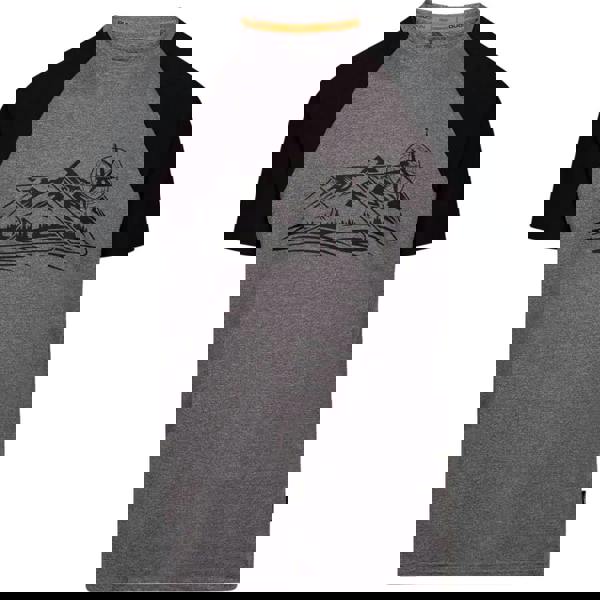 Trespass Mens Fullmer Mountain T-Shirt - Grey Marl