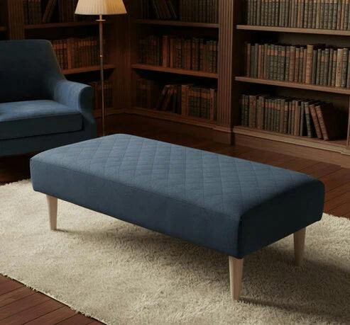 ISTOOLS Premium Stitched Lid Ottoman Bench – Multi-Functional Coffee Table & Seating - 30 x 20 Inches (76 x 51cm)