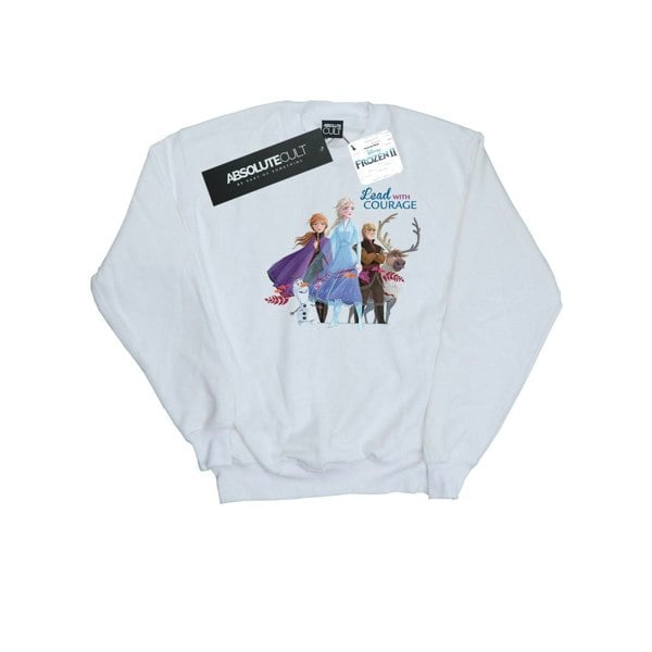 Disney Boys Frozen 2 Lead With Courage Sweatshirt - White