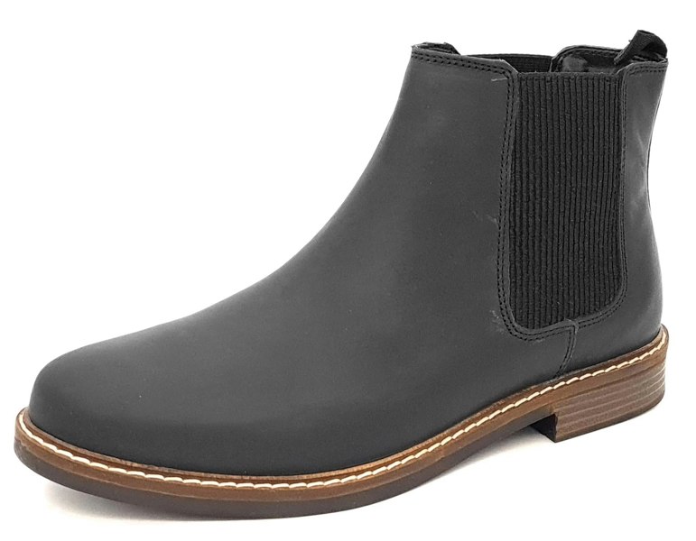 Thomas Crick Red Tape Crick Bamford Leather Mens Pull On Brown Chelsea Boots