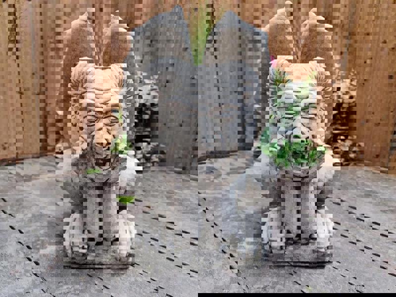 Set of Three Gargoyle statues