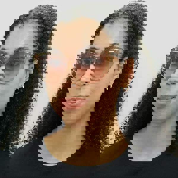 Tom Ford Sunglasses FT0915 Isabella 45G Shiny Light Brown Brown Mirror