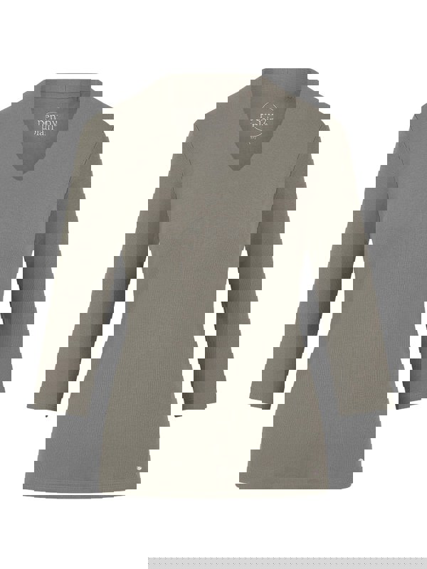 PennyPlain High Back V-neck Top - Sage