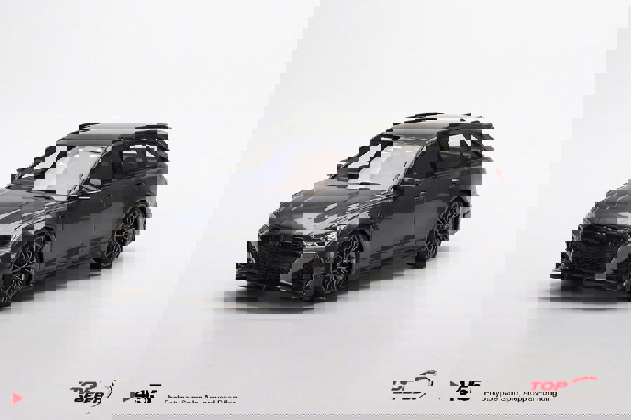 TSM Audi ABT RS6-R Daytona Grey 1:18 Scale TSM TS0455