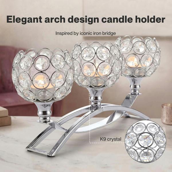 Levede Candle Holder Set Candlestick Stand Light Holder Table Modern Decorative