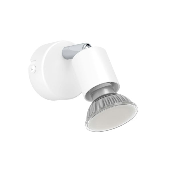 EGLO Basic Stecci-E White Plastic Eco-Friendly Spotlight