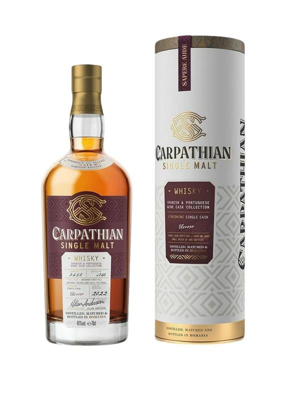 Carpathian Oloroso Single Malt Whisky 700ml 40% ABV
