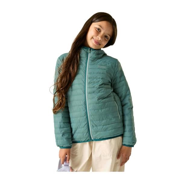 Regatta Childrens/Kids Hillpack Hooded Jacket - Ivy Moss - 