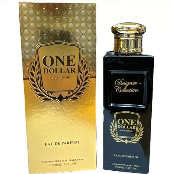 Designer Collection One Dollar Pour Homme 100ml Eau De Parfum EDP Spray For Him