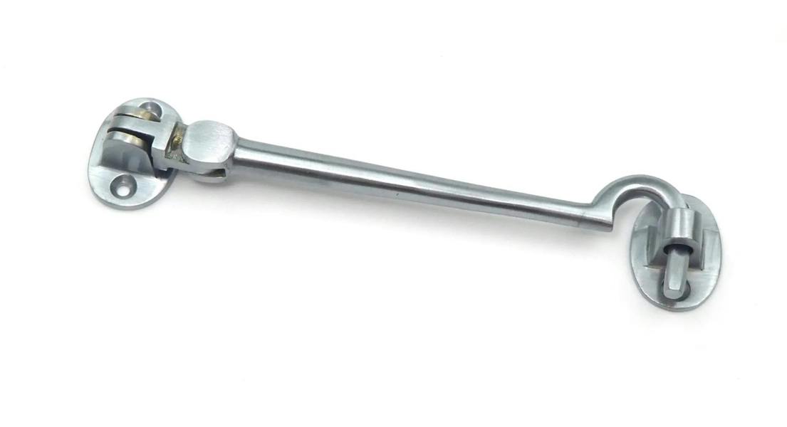 Satin Chrome on Solid Brass Cabin Hook