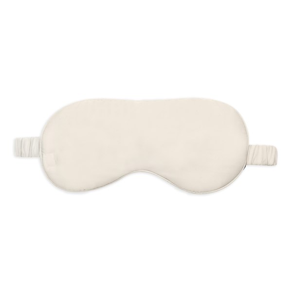 Ethical Bedding Silk Eye Mask Sleep (Eucalyptus Silk) - Wheat