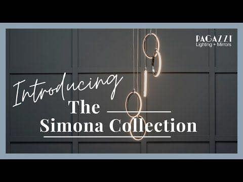 Pagazzi Lighting Simona 2 Light Polished Chrome LED Wall Light
