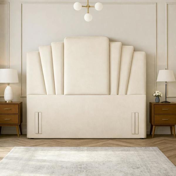 Great British Beds Harry Art Deco Headboard