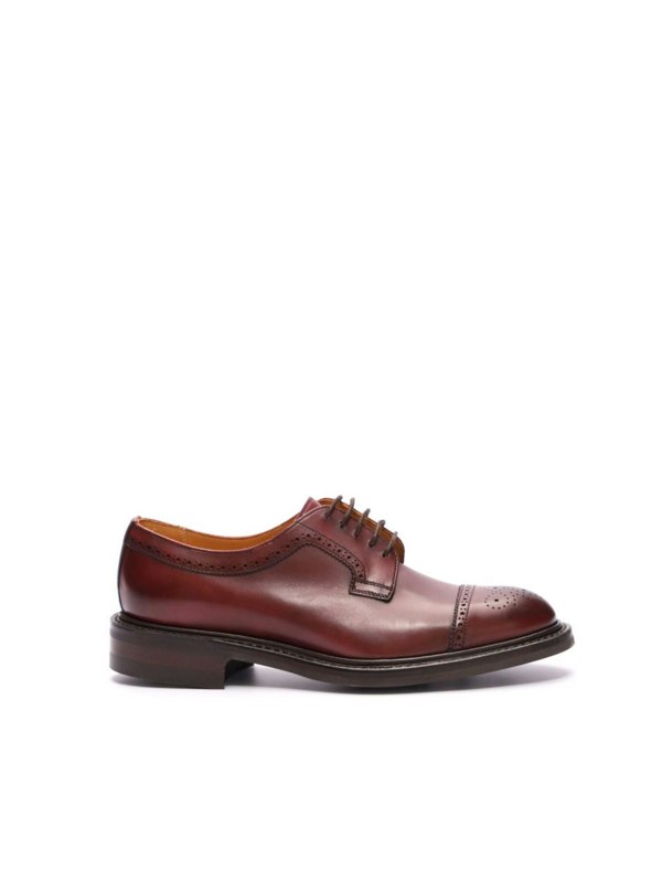 Macian Sophie Derby Shoes - Burgundy