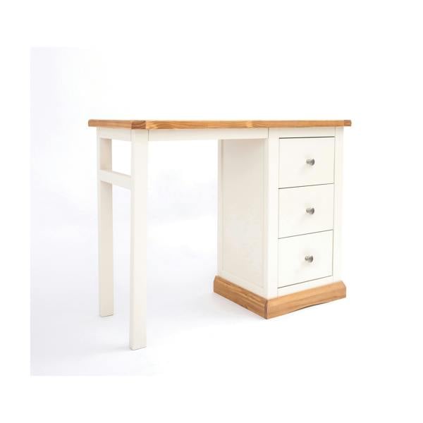 Cabinet Bits Trevi 3 Drawer Desk - Dressing Table Chrome Knob