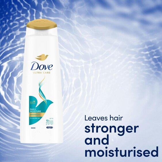Dove Nutritive Solutions Shampoo 250ml, Daily Moisture for Dry Hair