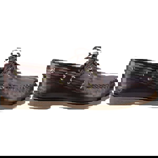 Sperry Authentic 2 Eye Leather Men's Amaretto Boat Shoes