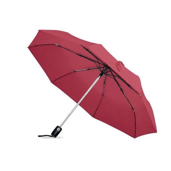 MidOcean Gentlemen Windproof Stick Umbrella - Burgundy - 