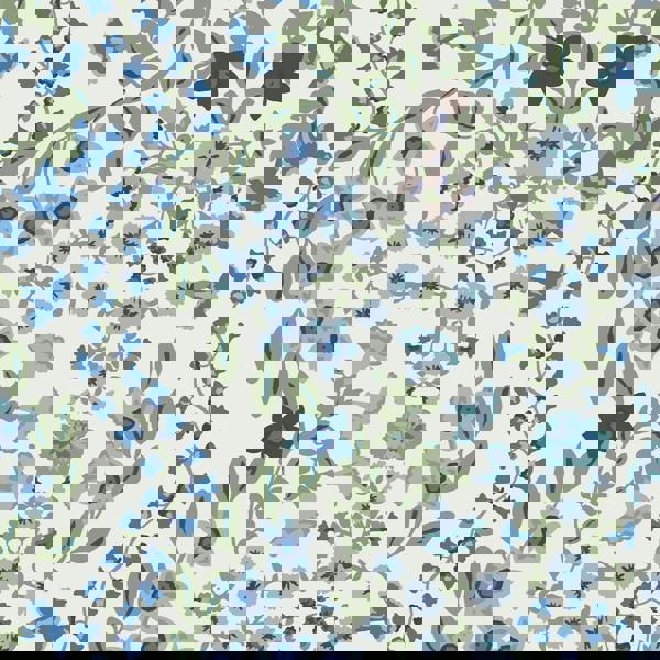 Joules Symmetrical Trellis Ditsy Wallpaper - Creme - 10m