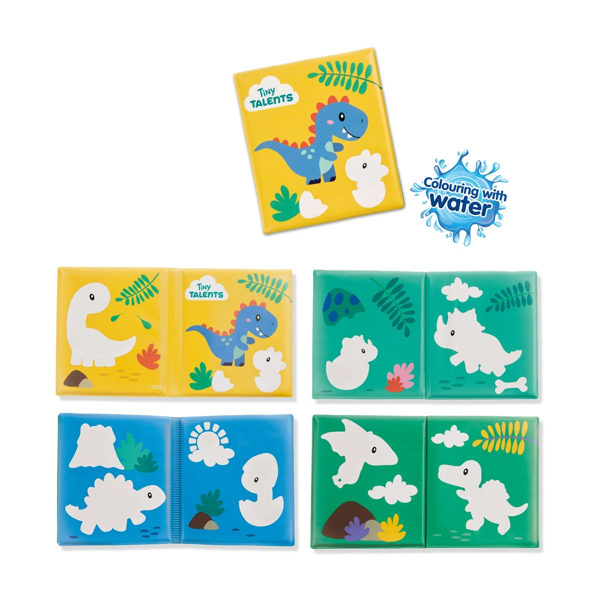 Dino SES Creative Bath book - Colouring with water dinos