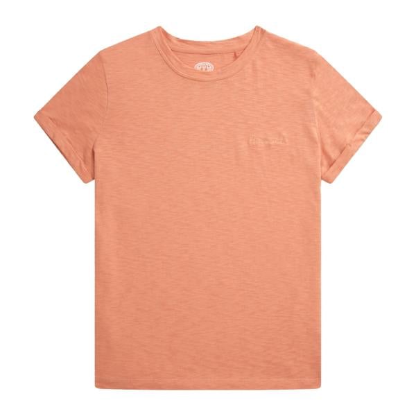 Animal Womens/Ladies Ava Organic Knitted T-Shirt - Light Pink - 
