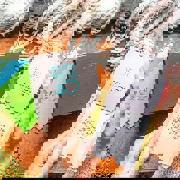 A Year of Dates 40th Birthday gift: Forty Things To Do When You Are 40