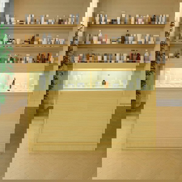 Monstershop LED Retail Shop Counter B1200 - Maple