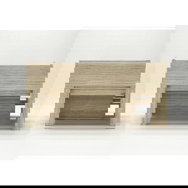 Kudlhome Single Storage Mid Sleeper with Cupboard & Shelves