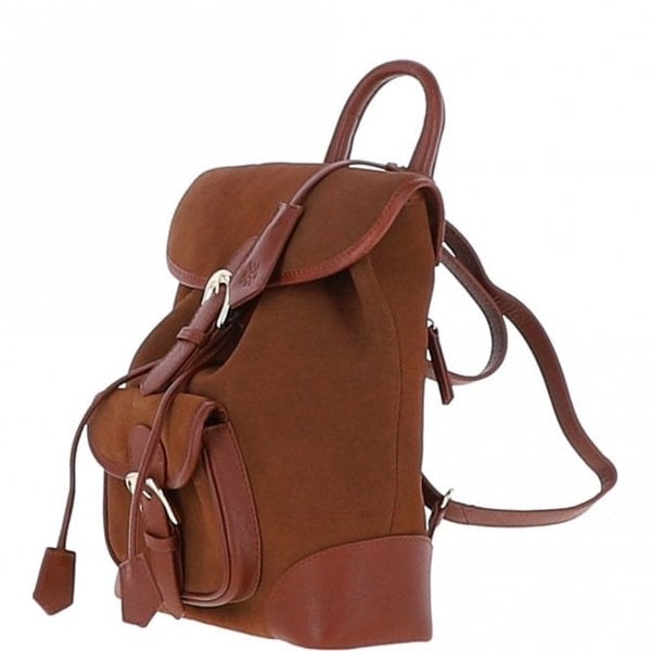 Ashwood Suede and Leather Backpack