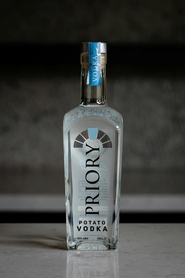 Priory Original Vodka - 700ml Bottle | Potato-Based Spirit | 40% ABV